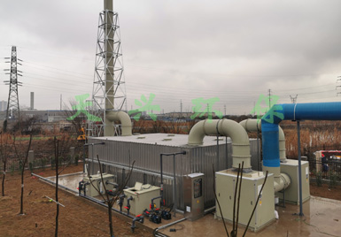 污水池臭气加盖收集生物除臭设备